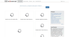 Desktop Screenshot of know-why.net