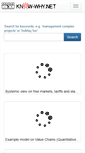 Mobile Screenshot of know-why.net